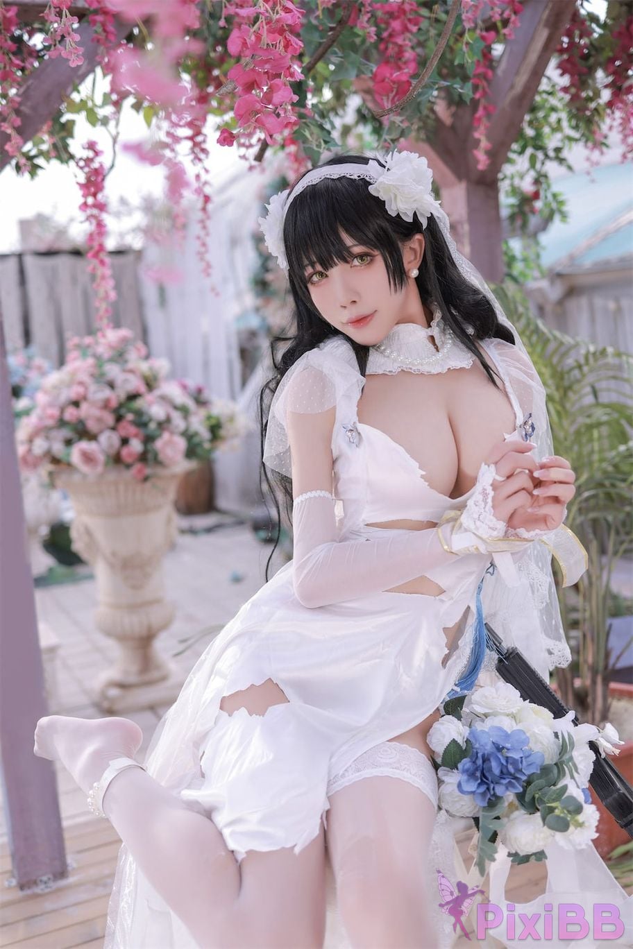 Coser Aqua Vol.092 Girls Frontline OTS14 and Type95 PixiBB.COM 023