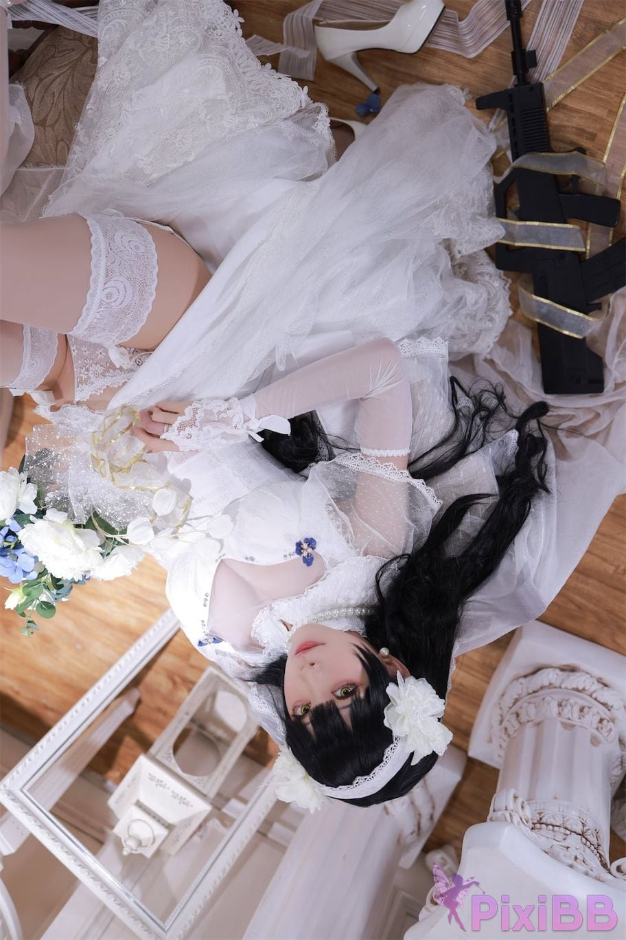 Coser Aqua Vol.092 Girls Frontline OTS14 and Type95 PixiBB.COM 028