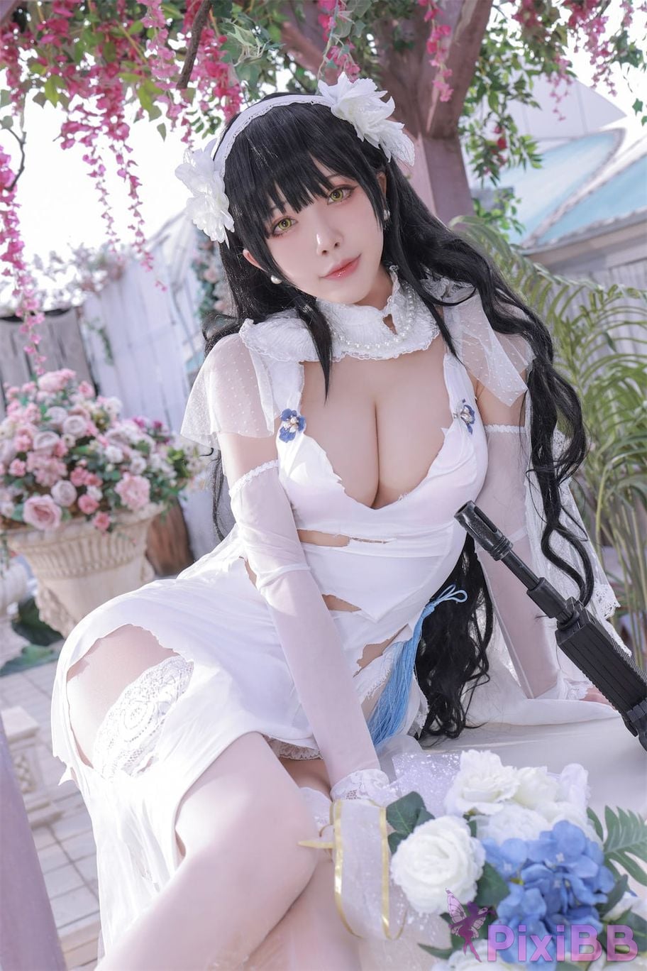 Coser Aqua Vol.092 Girls Frontline OTS14 and Type95 PixiBB.COM 042