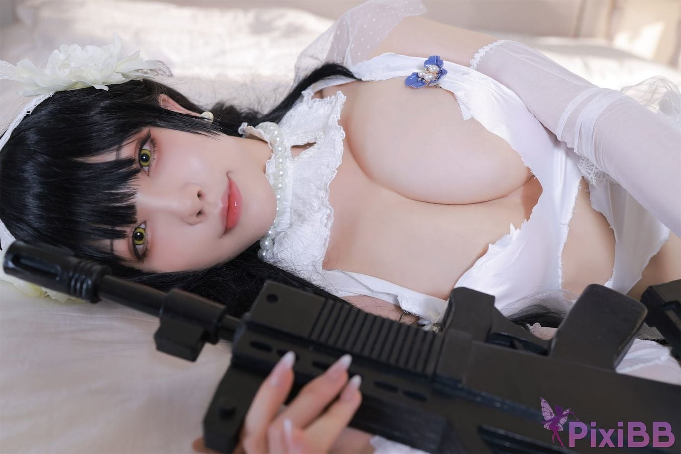 Coser Aqua Vol.092 Girls Frontline OTS14 and Type95 PixiBB.COM 065