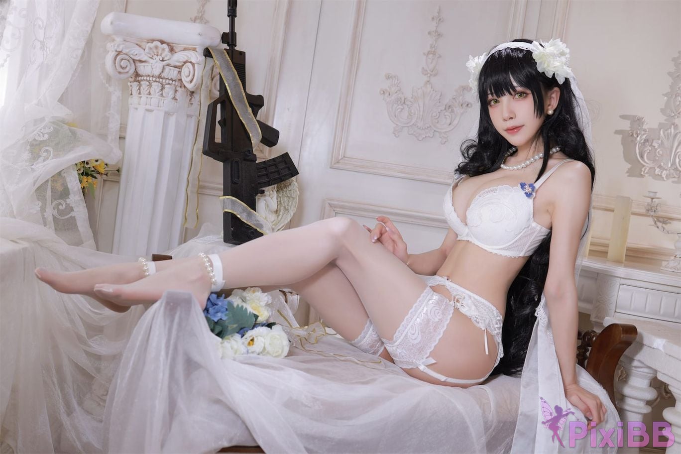 Coser Aqua Vol.092 Girls Frontline OTS14 and Type95 PixiBB.COM 069
