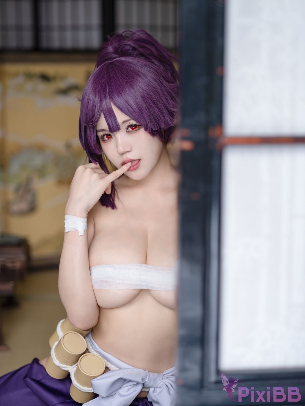 Coser w No.060 Yuzuriha PixiBB.COM 001