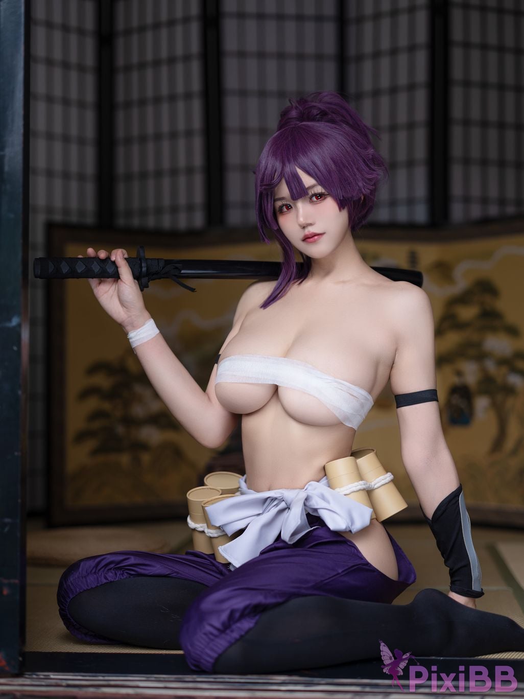 Coser w No.060 Yuzuriha PixiBB.COM 007