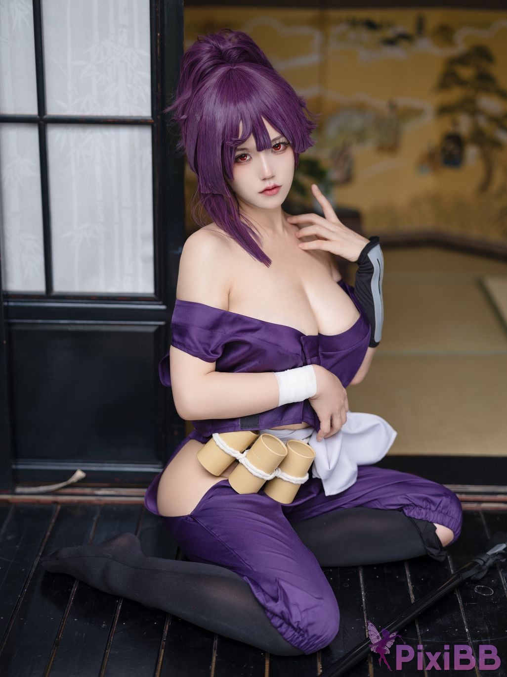 Coser w No.060 Yuzuriha PixiBB.COM 008