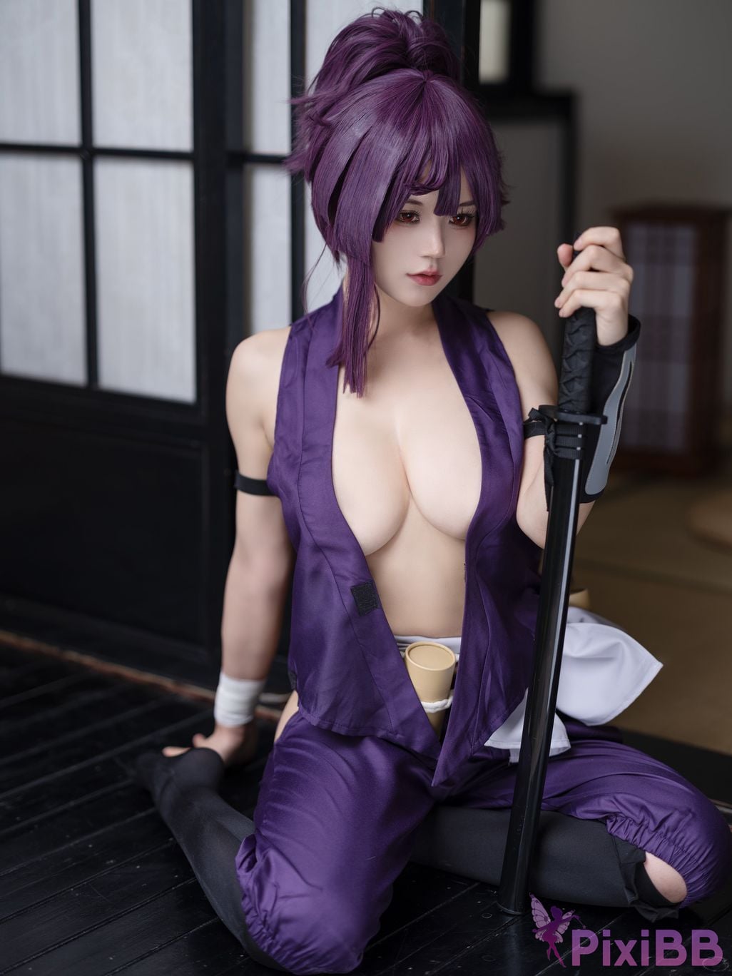 Coser w No.060 Yuzuriha PixiBB.COM 009