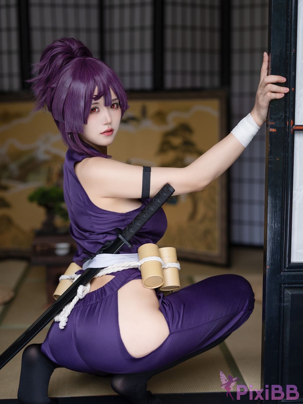 Coser w No.060 Yuzuriha PixiBB.COM 022
