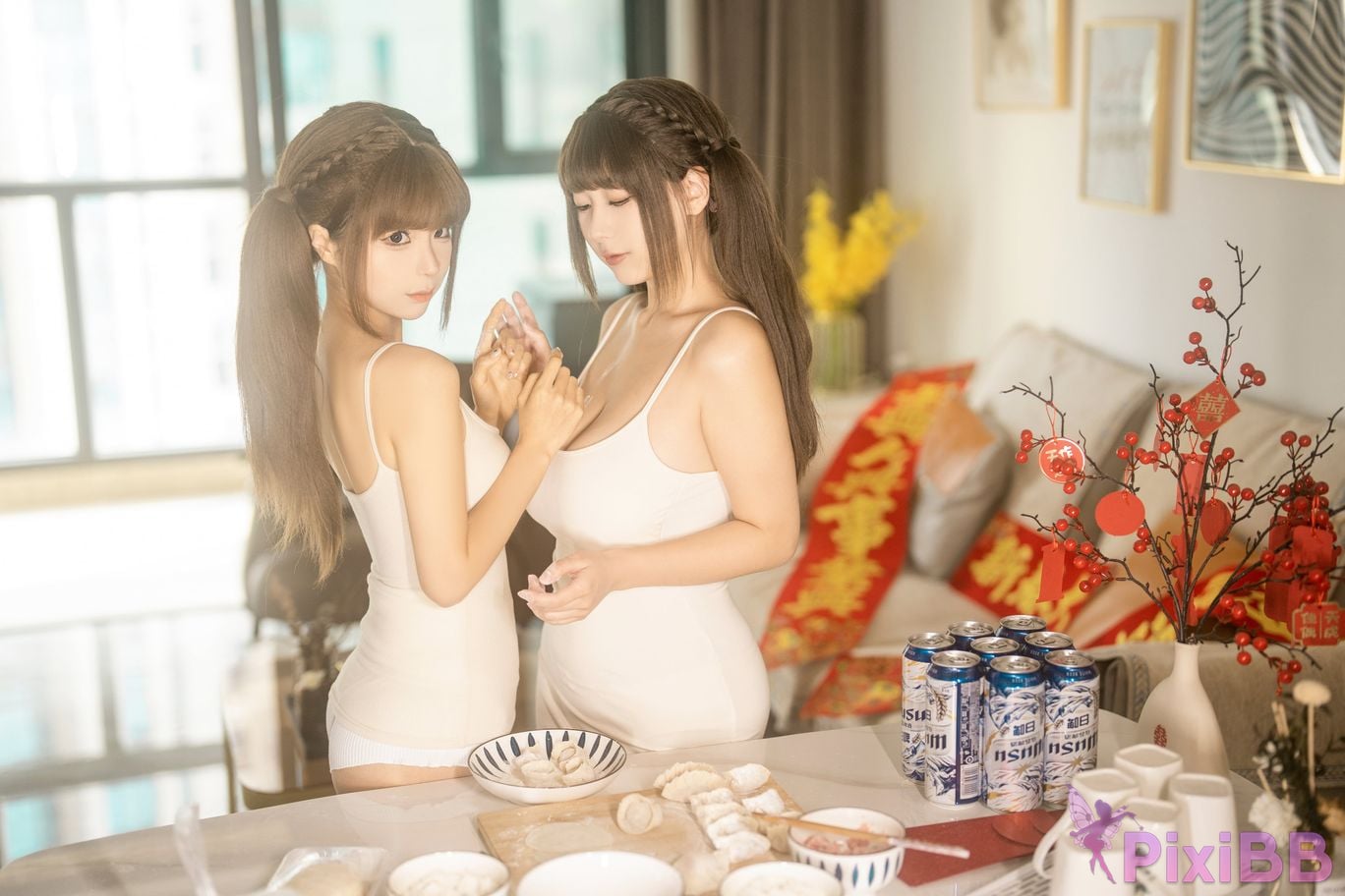 Coser chunmomo chunmomo and PixiBB.COM 091