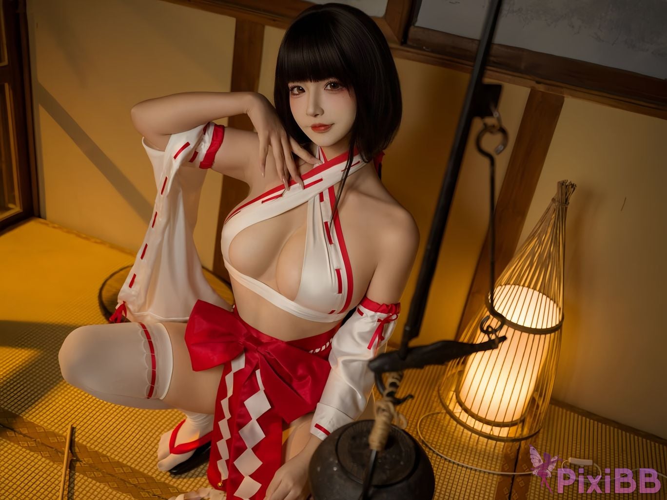 Cosplayer yuuhui Yuhui The Trial of Kagura Miko PixiBB.COM 040