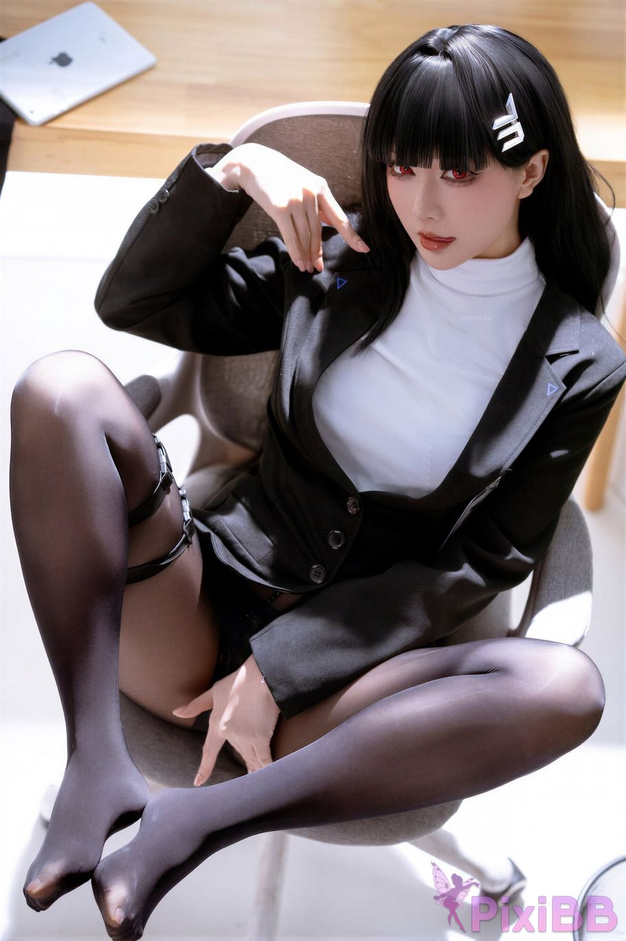 Cosplayer The star is late Hoshilily 2026 Year 07 monthly plan A Blue Archive diao yue ryouryouryou ren PixiBB.COM 013