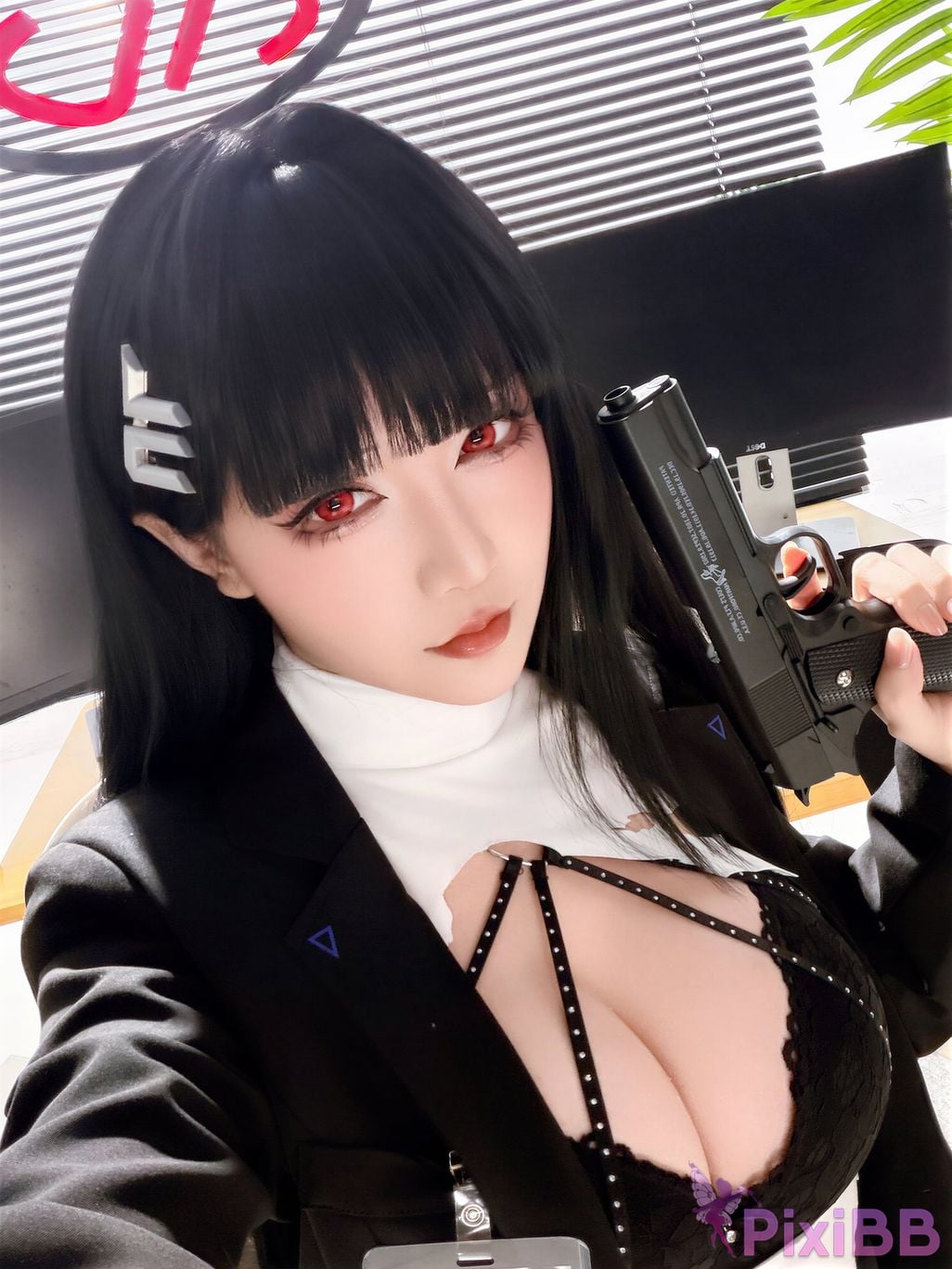 Cosplayer The star is late Hoshilily 2026 Year 07 monthly plan A Blue Archive diao yue ryouryouryou ren PixiBB.COM 086