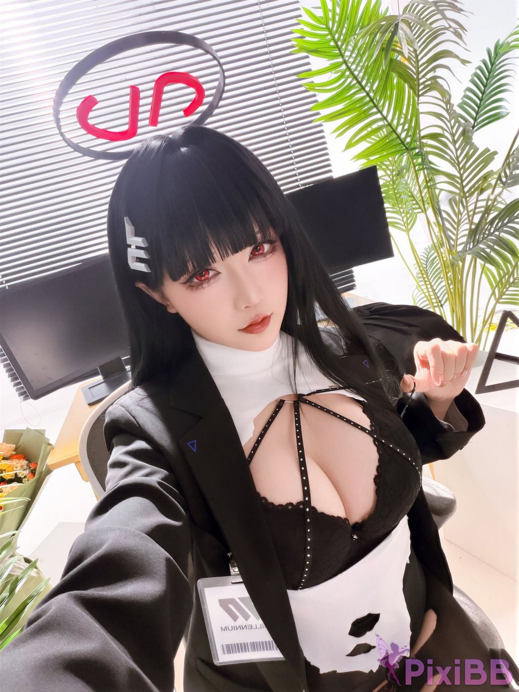 Cosplayer The star is late Hoshilily 2026 Year 07 monthly plan A Blue Archive diao yue ryouryouryou ren PixiBB.COM 088
