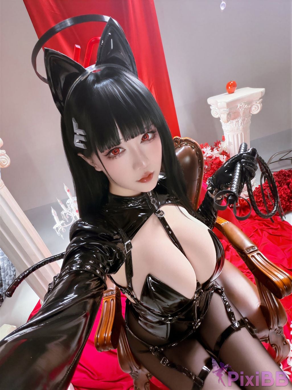 Cosplayer The star is late Hoshilily 2026 Year 07 monthly plan A Blue Archive diao yue ryouryouryou ren PixiBB.COM 092