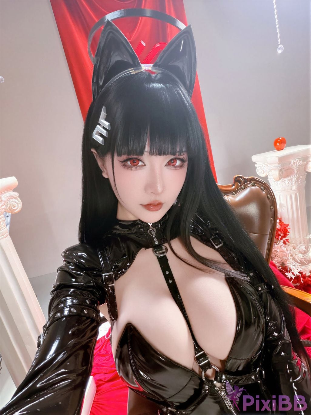 Cosplayer The star is late Hoshilily 2026 Year 07 monthly plan A Blue Archive diao yue ryouryouryou ren PixiBB.COM 094