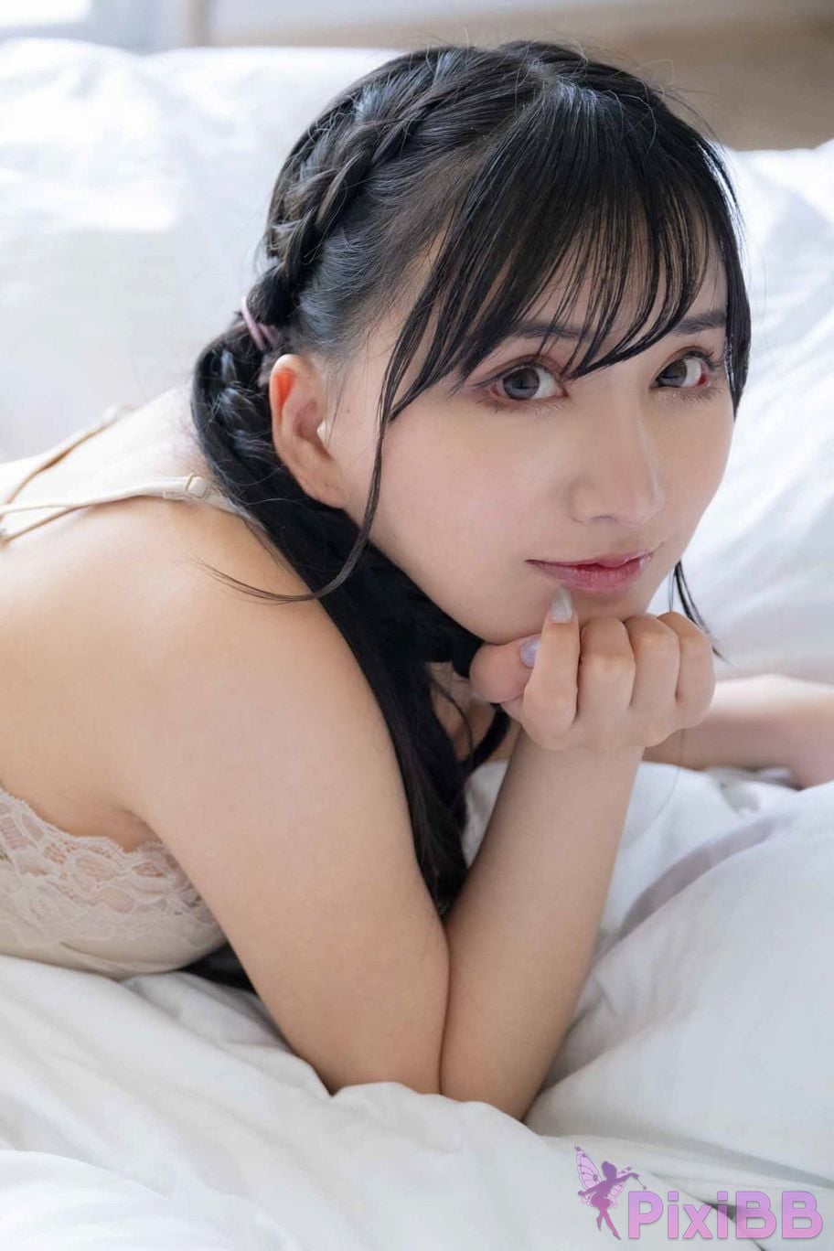 Japanese Idol Karen Yuzuriha blue and pure abundantly Weekly modern digital photo collection Premium nude series PixiBB.COM 056