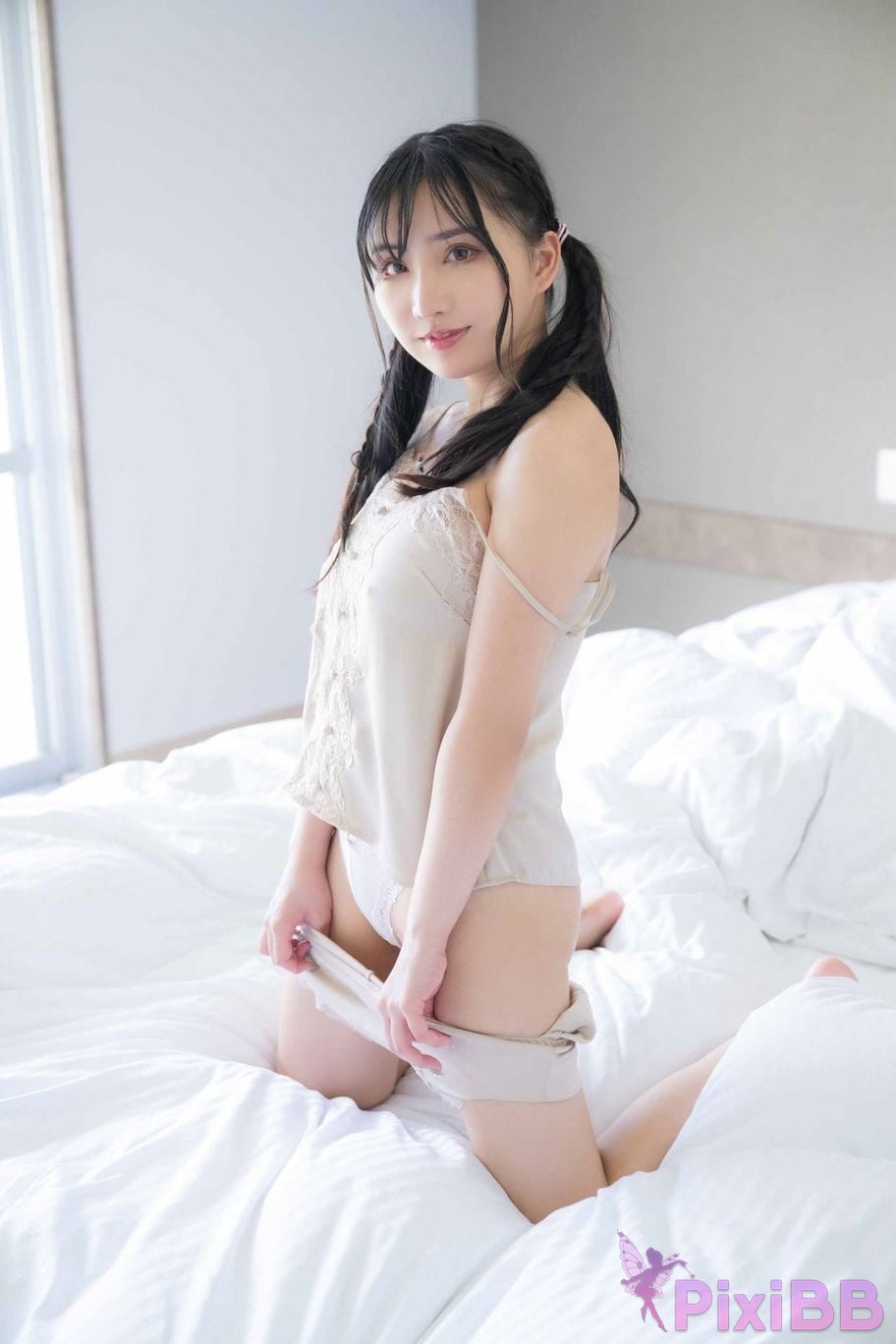 Japanese Idol Karen Yuzuriha blue and pure abundantly Weekly modern digital photo collection Premium nude series PixiBB.COM 058