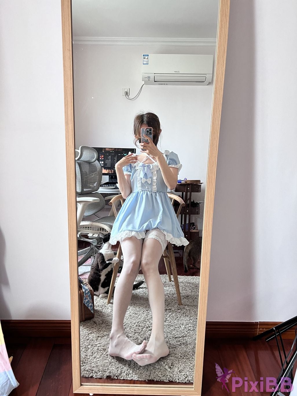 Cosplayer 51 Sauce 2023 Year 03 Yue Zhen love powder PixiBB.COM 041