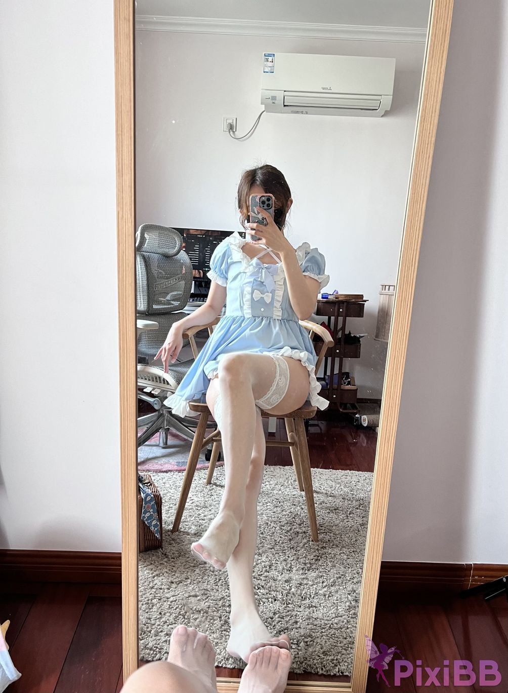 Cosplayer 51 Sauce 2023 Year 03 Yue Zhen love powder PixiBB.COM 044