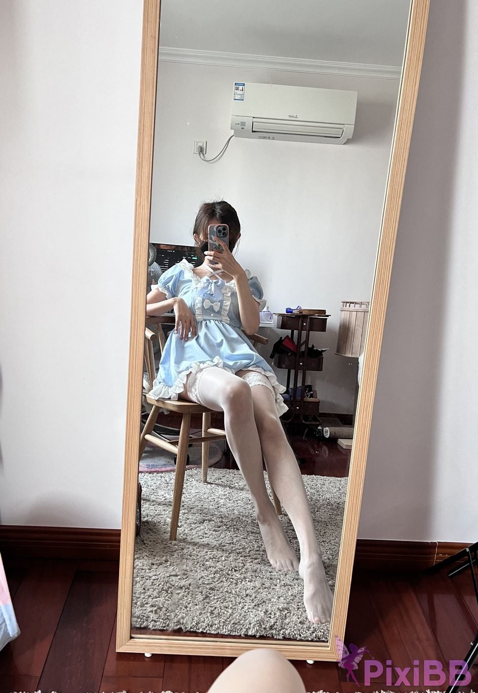 Cosplayer 51 Sauce 2023 Year 03 Yue Zhen love powder PixiBB.COM 048