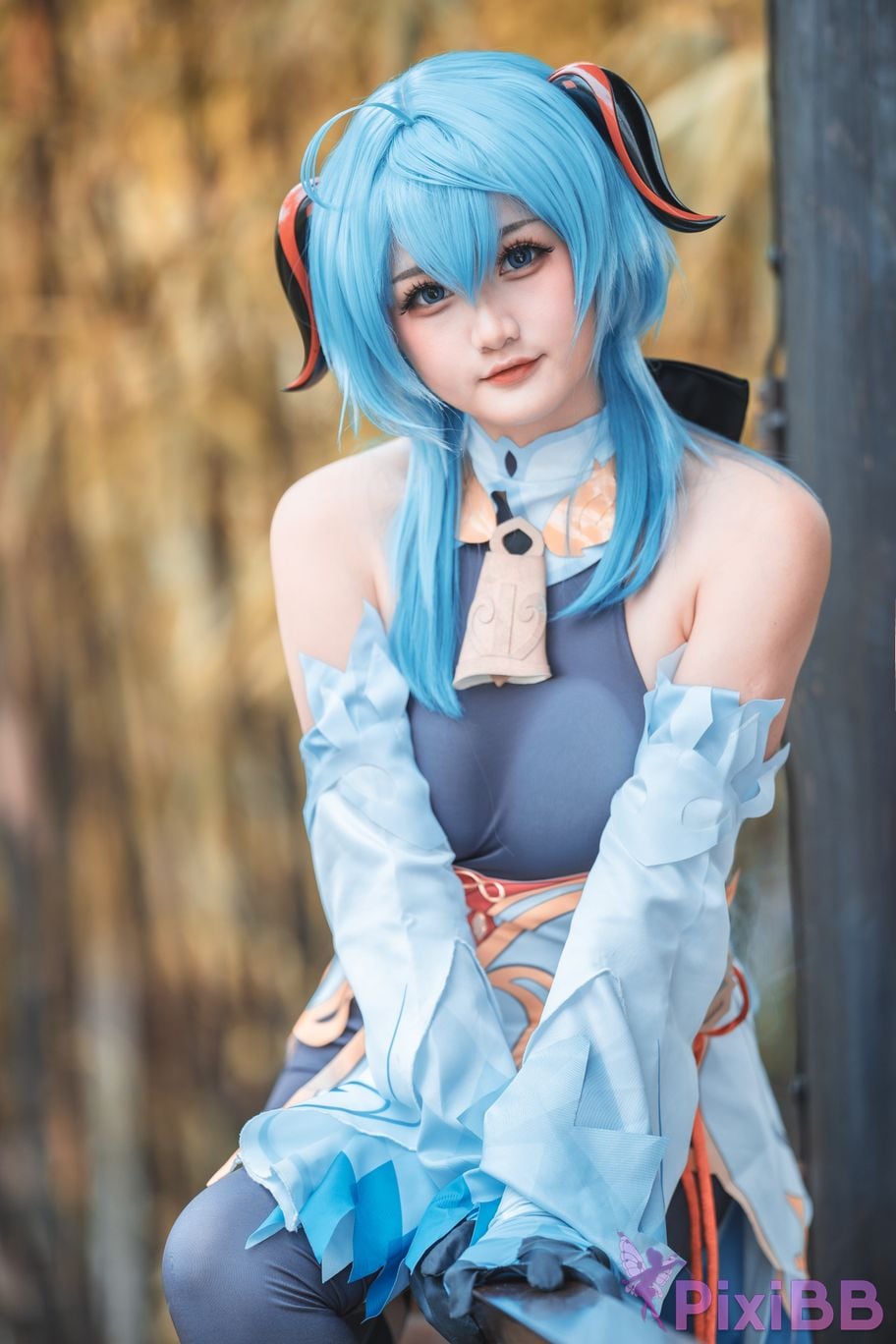 Cosplayer Xiaoyukiko small fish Ganyu PixiBB.COM 022