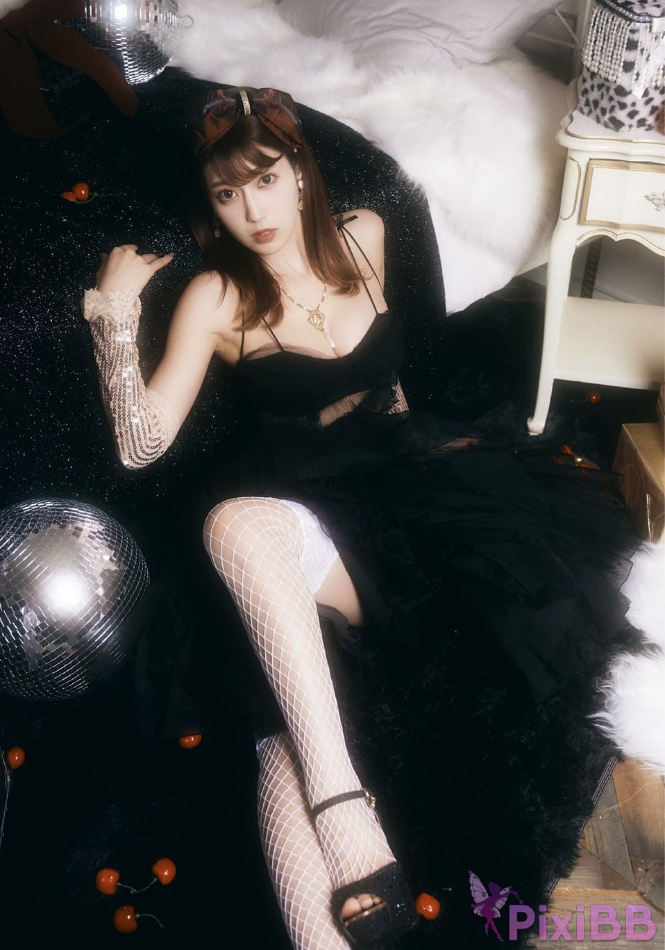 Japanese Idol Natsuki Abe XOXO LARME Editorial department PixiBB.COM 003