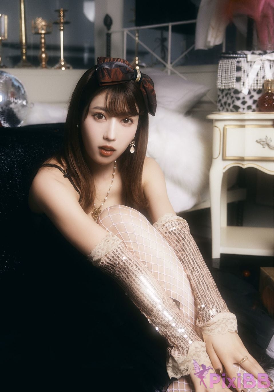 Japanese Idol Natsuki Abe XOXO LARME Editorial department PixiBB.COM 005