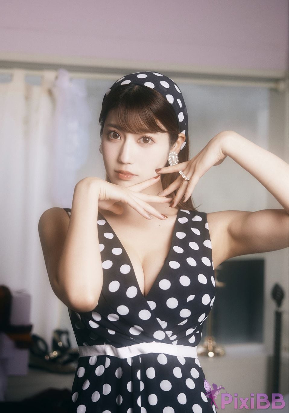 Japanese Idol Natsuki Abe XOXO LARME Editorial department PixiBB.COM 008