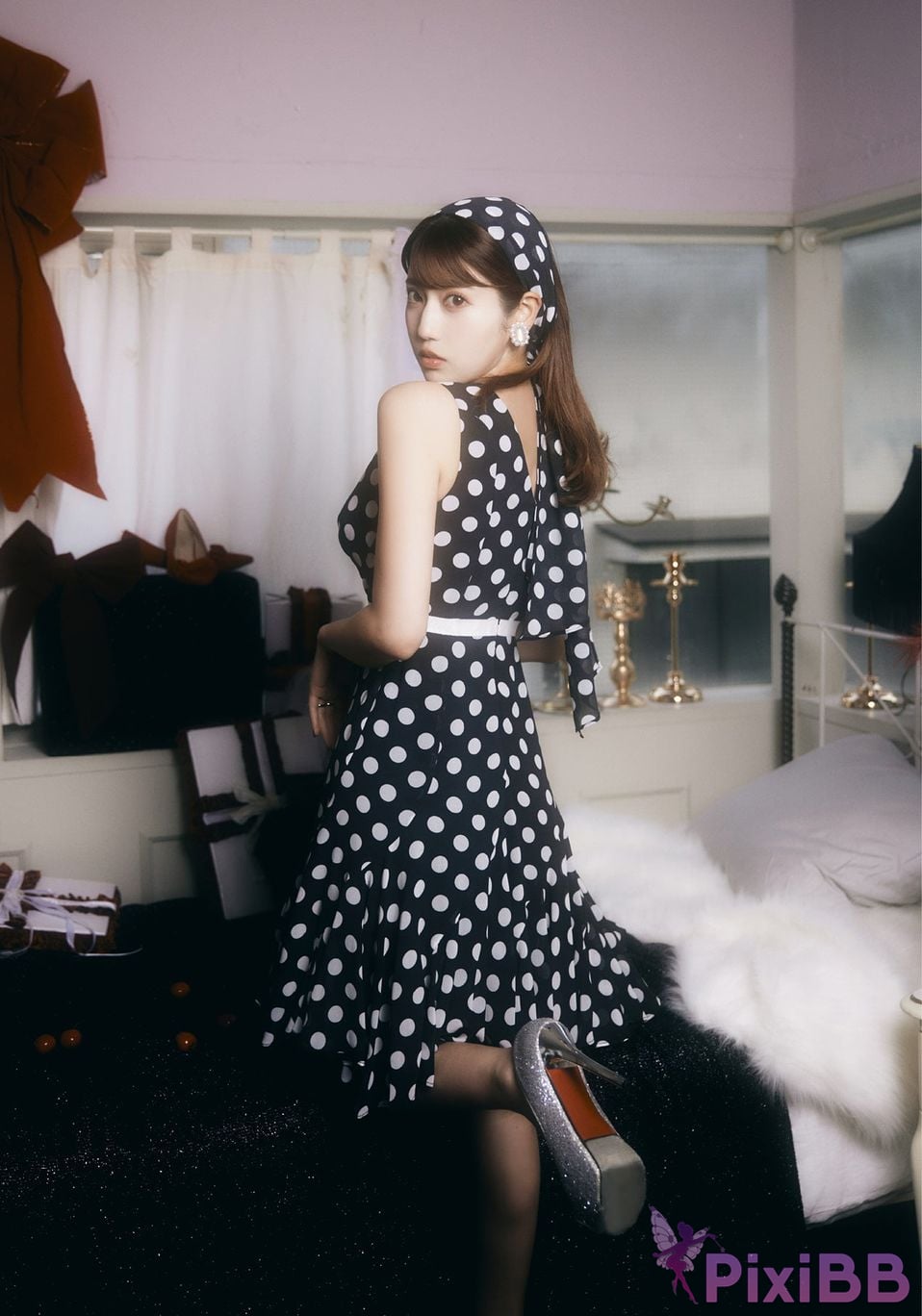 Japanese Idol Natsuki Abe XOXO LARME Editorial department PixiBB.COM 011