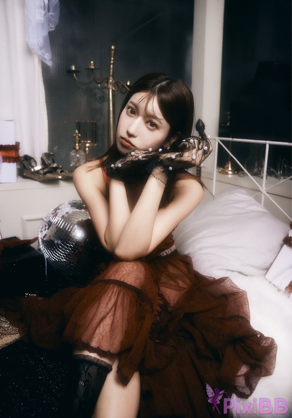 Japanese Idol Natsuki Abe XOXO LARME Editorial department PixiBB.COM 017