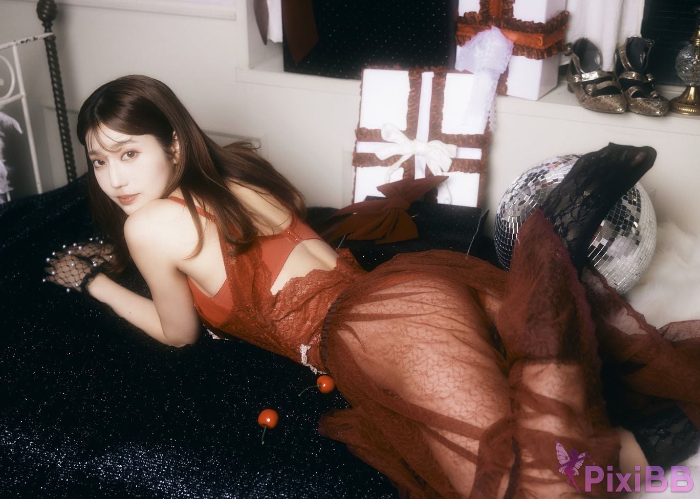 Japanese Idol Natsuki Abe XOXO LARME Editorial department PixiBB.COM 019