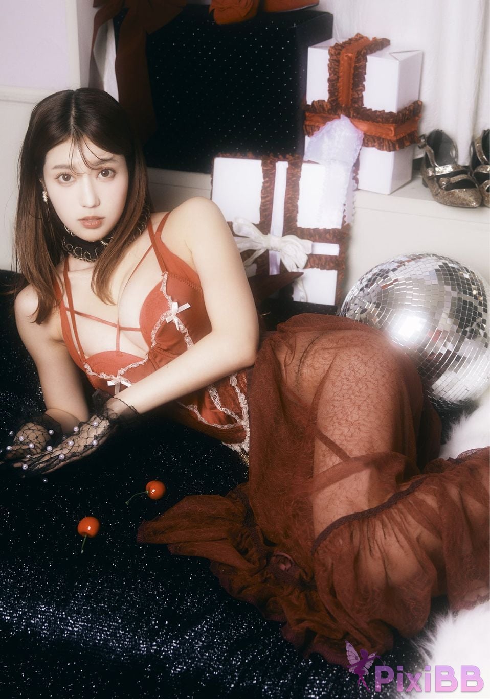 Japanese Idol Natsuki Abe XOXO LARME Editorial department PixiBB.COM 020