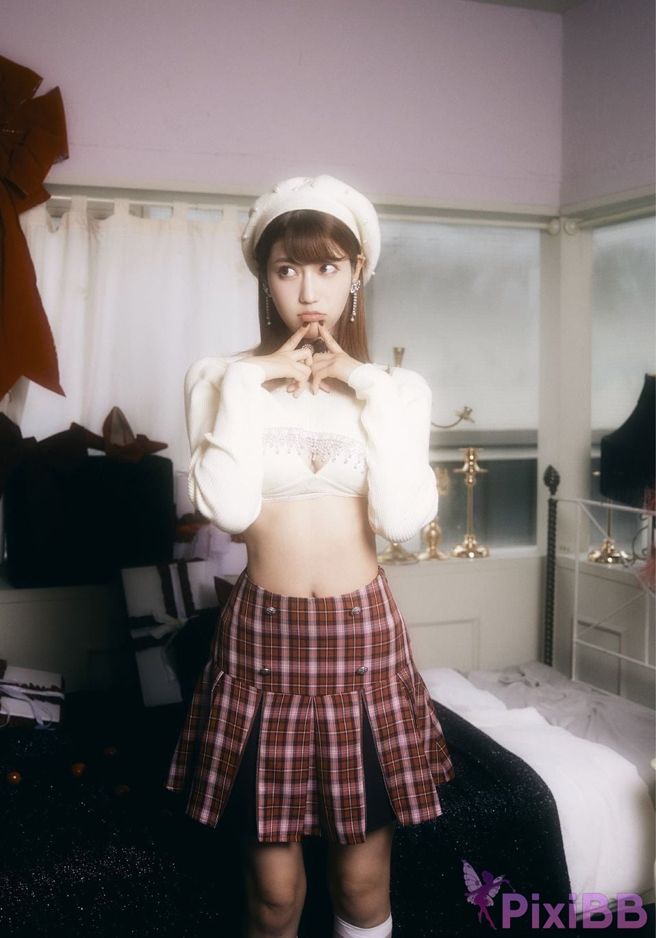 Japanese Idol Natsuki Abe XOXO LARME Editorial department PixiBB.COM 026