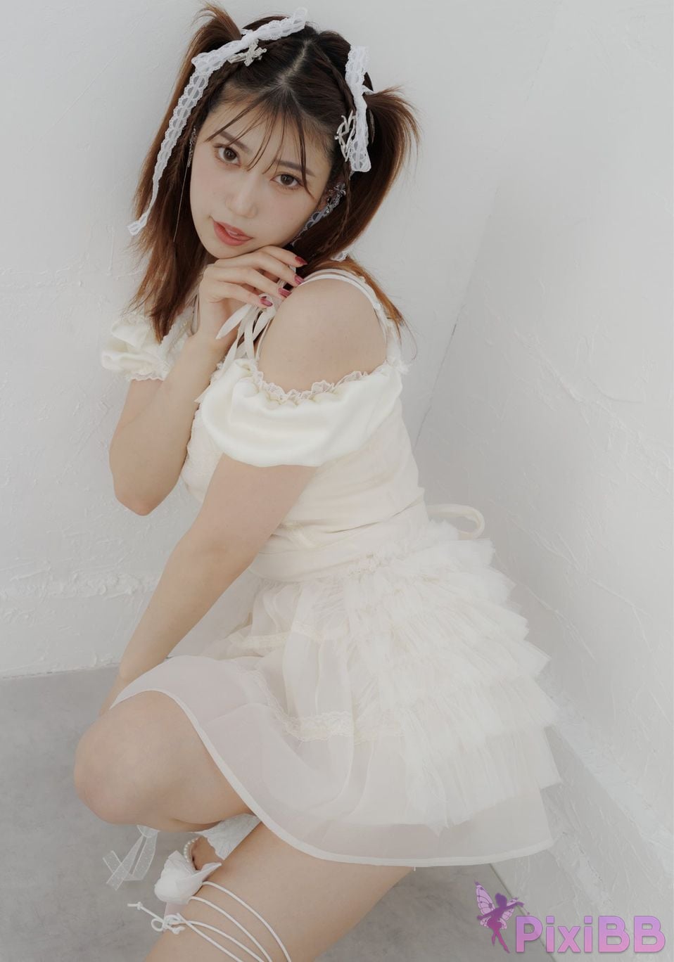Japanese Idol Natsuki Abe XOXO LARME Editorial department PixiBB.COM 037