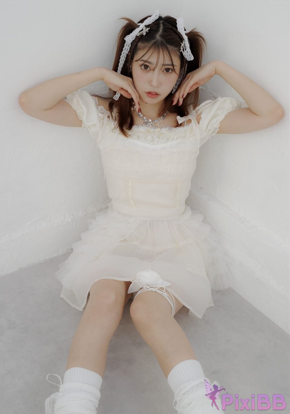 Japanese Idol Natsuki Abe XOXO LARME Editorial department PixiBB.COM 038
