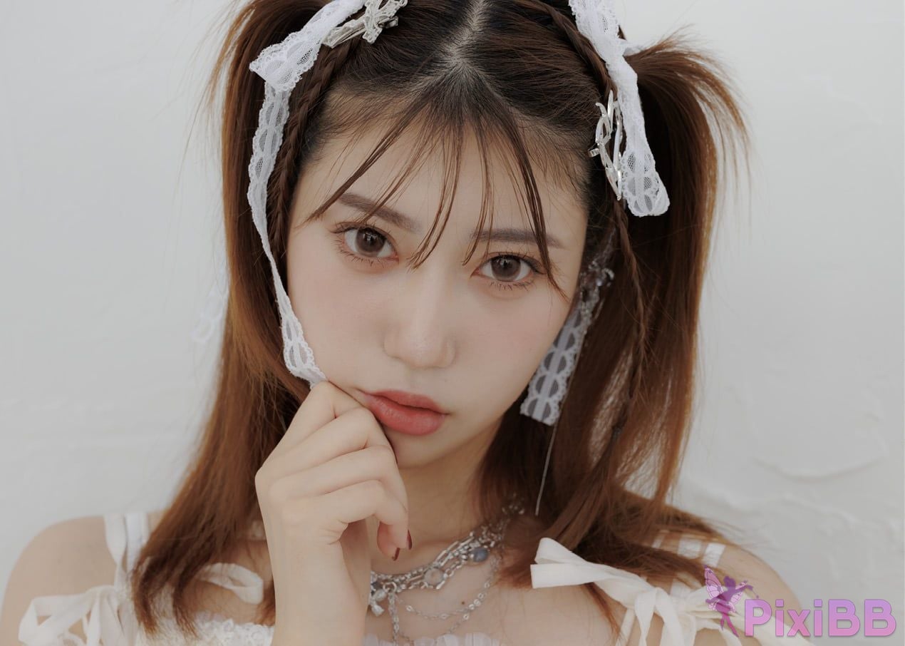 Japanese Idol Natsuki Abe XOXO LARME Editorial department PixiBB.COM 042