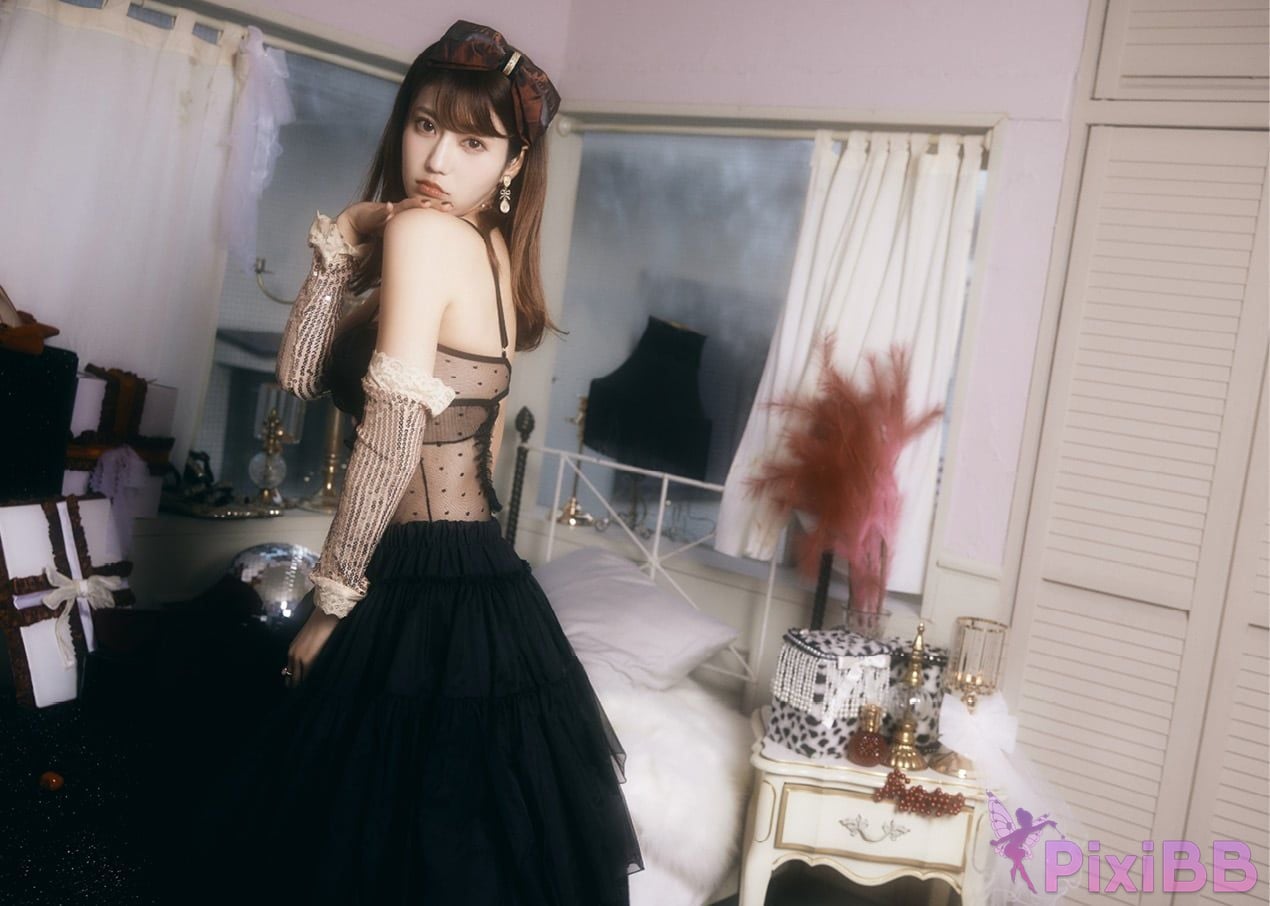 Japanese Idol Natsuki Abe XOXO LARME Editorial department PixiBB.COM 045