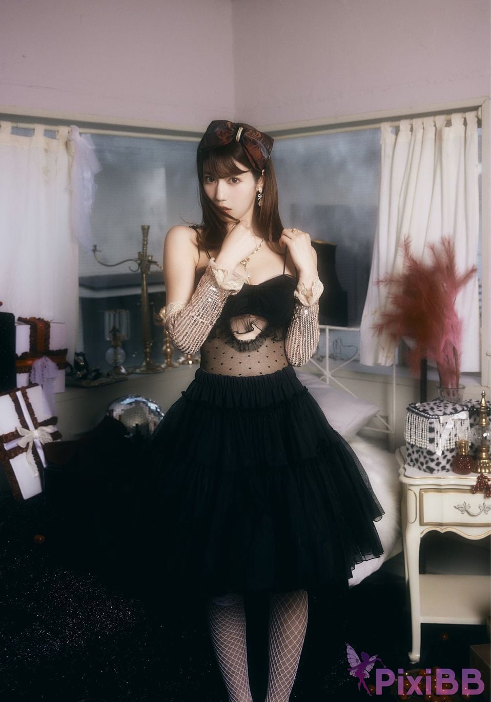Japanese Idol Natsuki Abe XOXO LARME Editorial department PixiBB.COM 047
