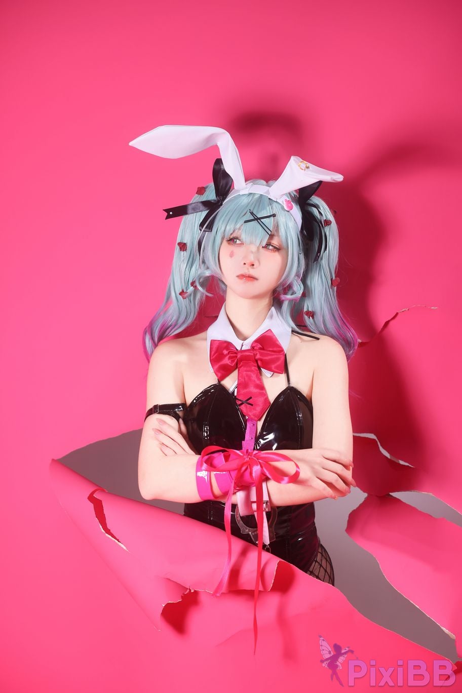 Cosplayer G44 wont get hurt hatsune miku rabbit hole PixiBB.COM 027