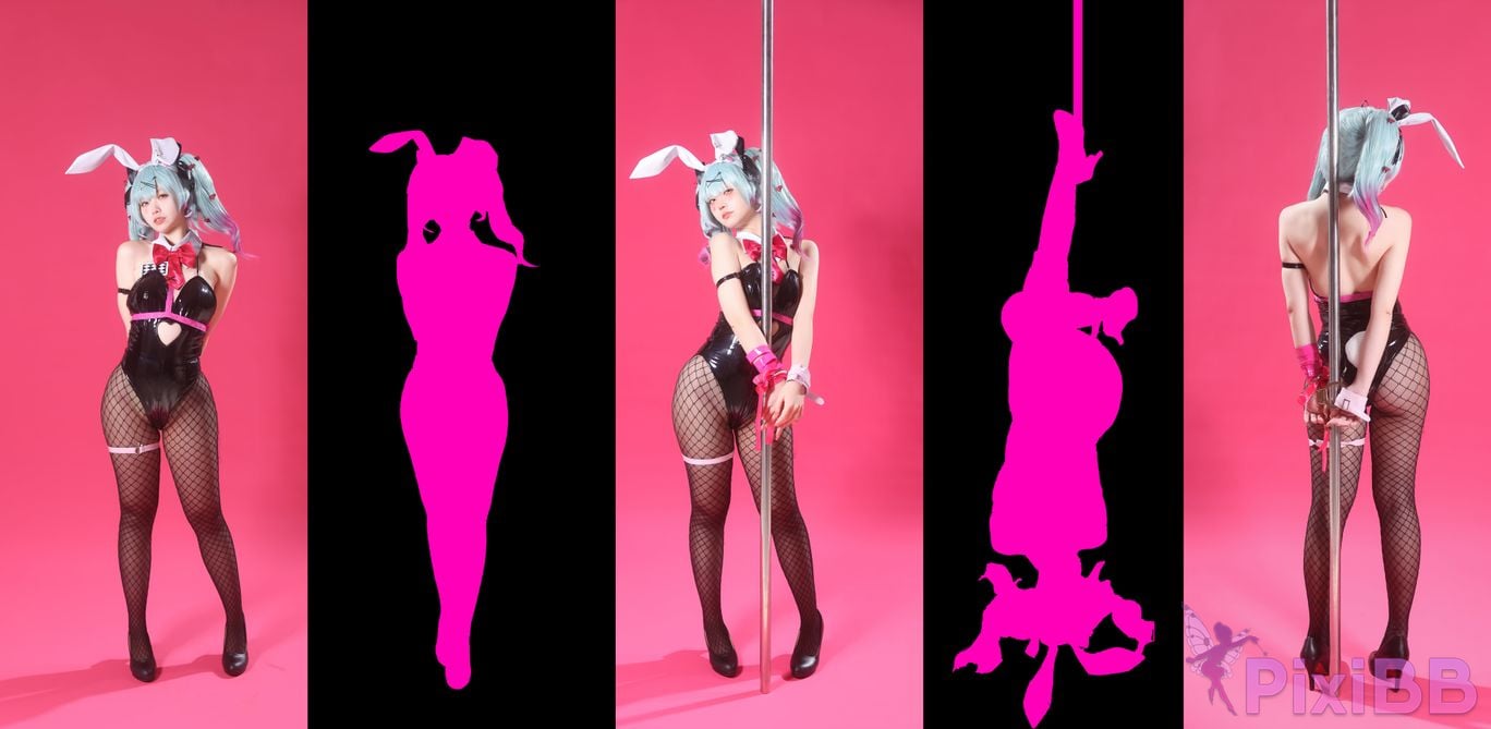 Cosplayer G44 wont get hurt hatsune miku rabbit hole PixiBB.COM 044