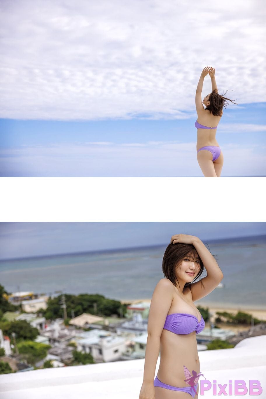 Japanese Idol Sawaguchi Aika Expanded version Complete 50P Yanmaga Other YM2024 Year 35 Issue unreleased cut digital photo book PixiBB.COM 013
