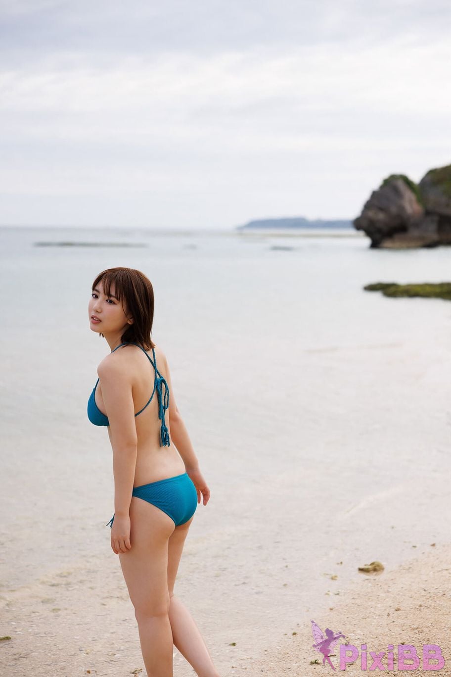 Japanese Idol Sawaguchi Aika Expanded version Complete 50P Yanmaga Other YM2024 Year 35 Issue unreleased cut digital photo book PixiBB.COM 020