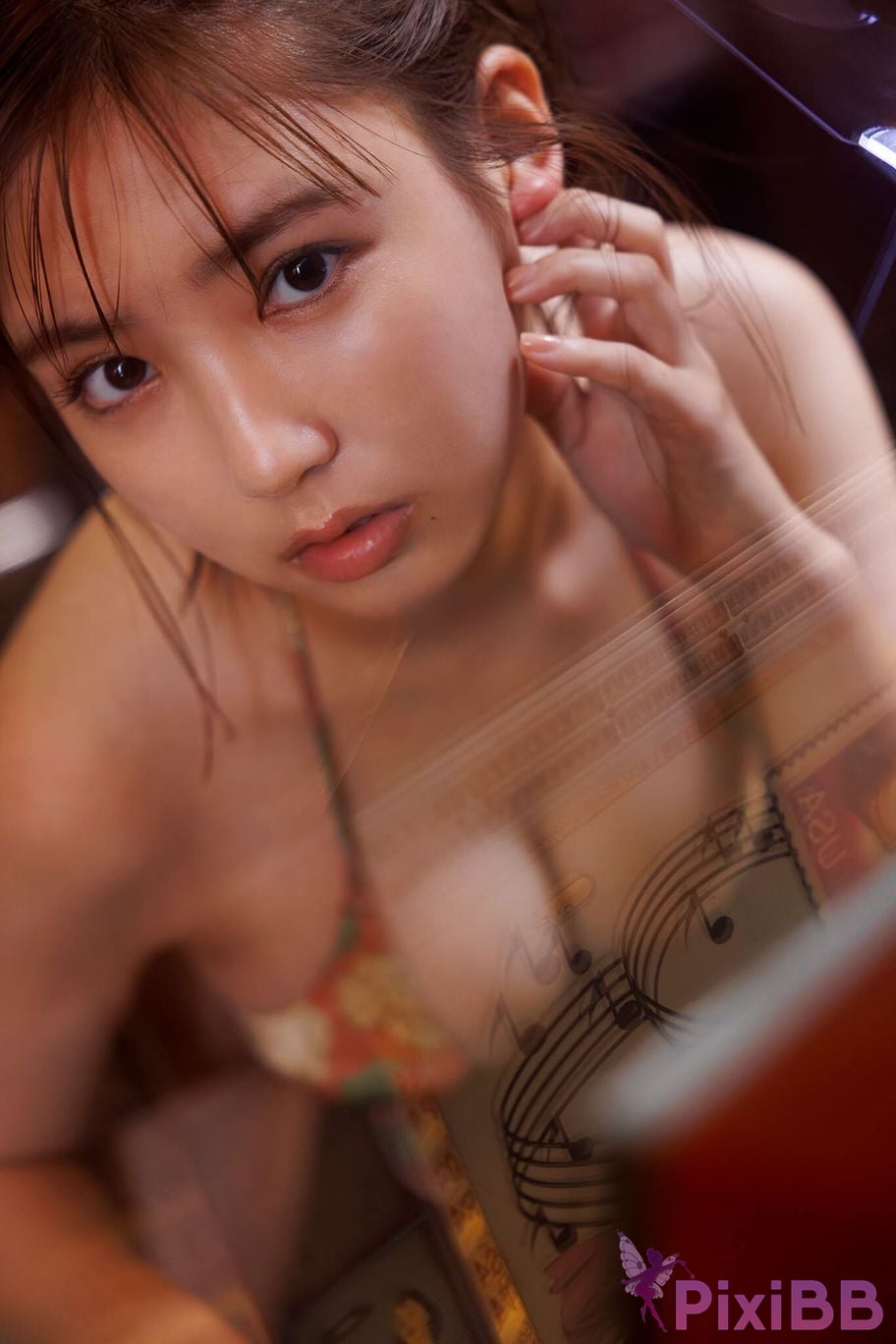 Japanese Idol Sawaguchi Aika Expanded version Complete 50P Yanmaga Other YM2024 Year 35 Issue unreleased cut digital photo book PixiBB.COM 046
