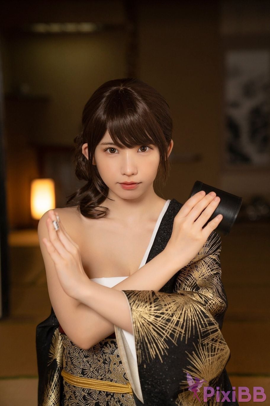 Japanese Idol Enako Picture scroll of beautiful women moon change jigra PixiBB.COM 004