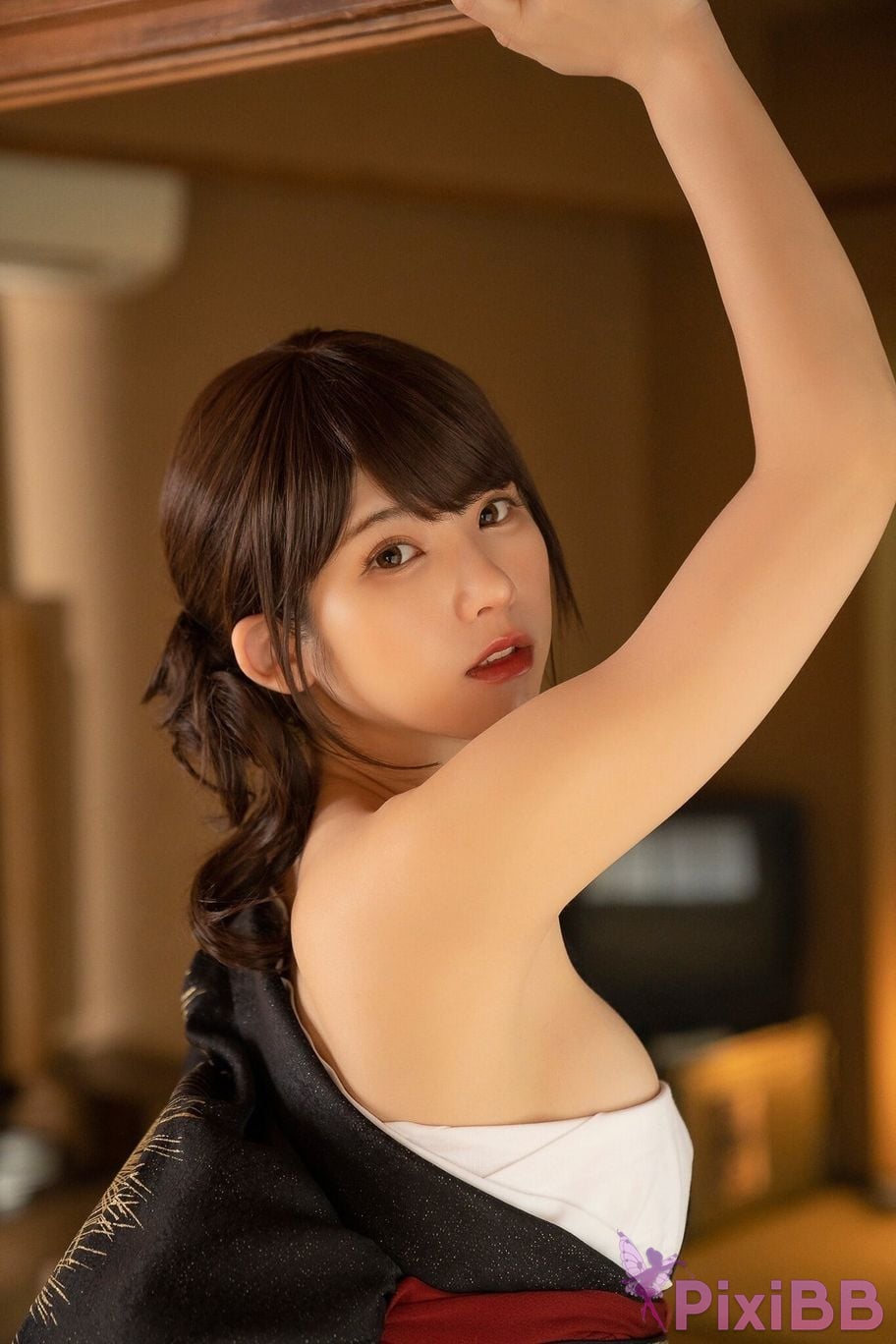 Japanese Idol Enako Picture scroll of beautiful women moon change jigra PixiBB.COM 014