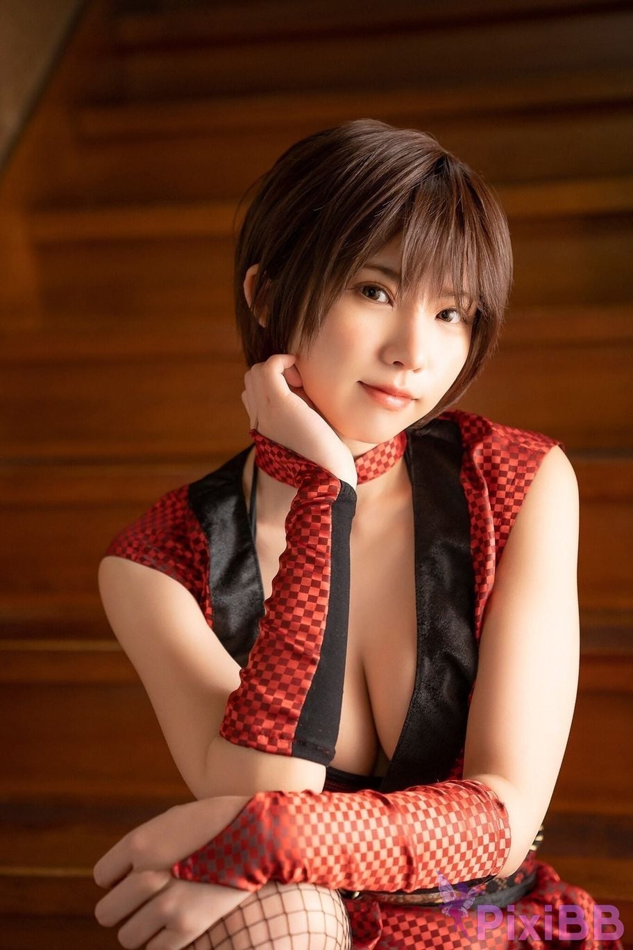 Japanese Idol Enako Picture scroll of beautiful women moon change jigra PixiBB.COM 042