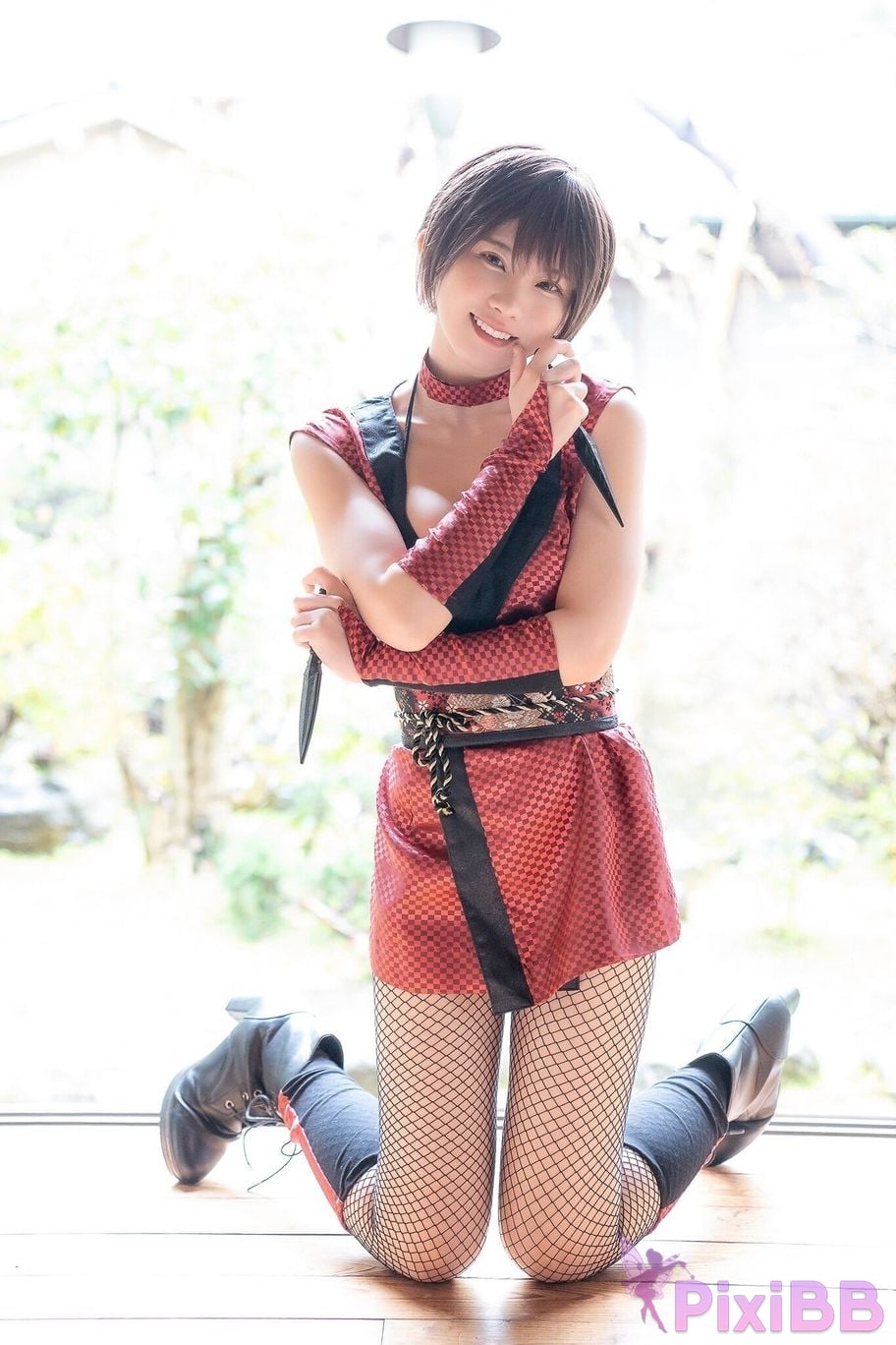 Japanese Idol Enako Picture scroll of beautiful women moon change jigra PixiBB.COM 047