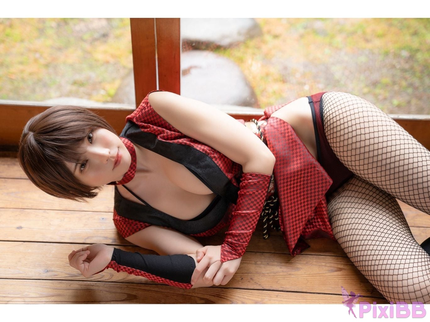 Japanese Idol Enako Picture scroll of beautiful women moon change jigra PixiBB.COM 053