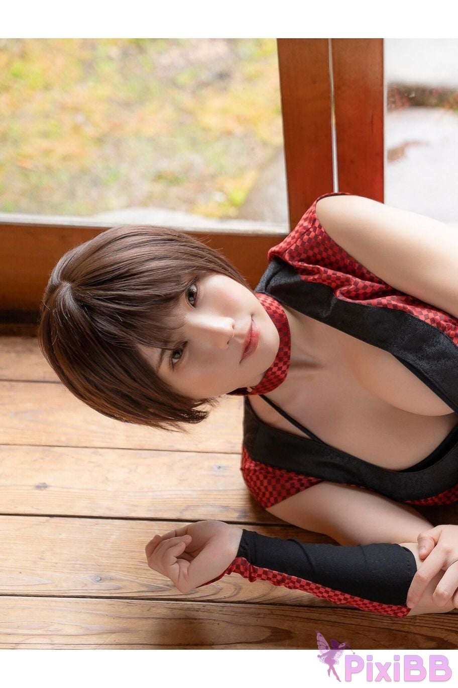 Japanese Idol Enako Picture scroll of beautiful women moon change jigra PixiBB.COM 055