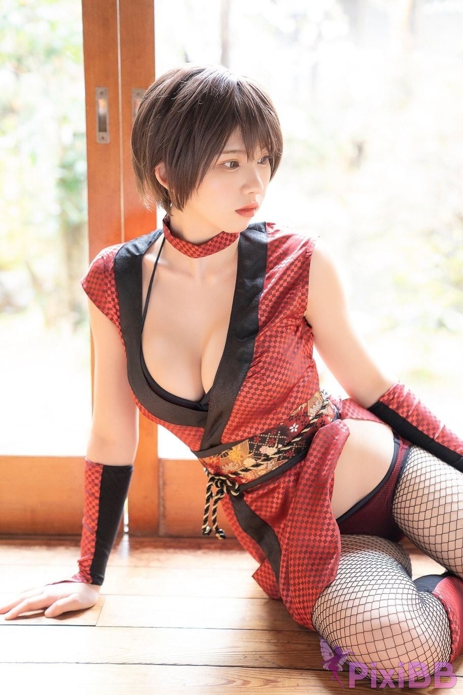 Japanese Idol Enako Picture scroll of beautiful women moon change jigra PixiBB.COM 057