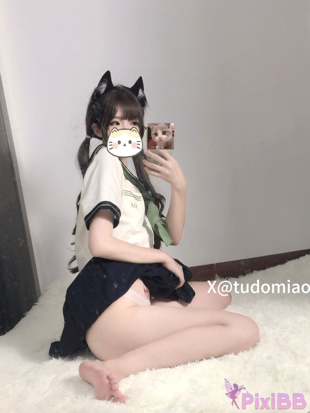 Cosplayer Potato Meow The best welfare girl on Twitter Facial view collection PixiBB.COM 027
