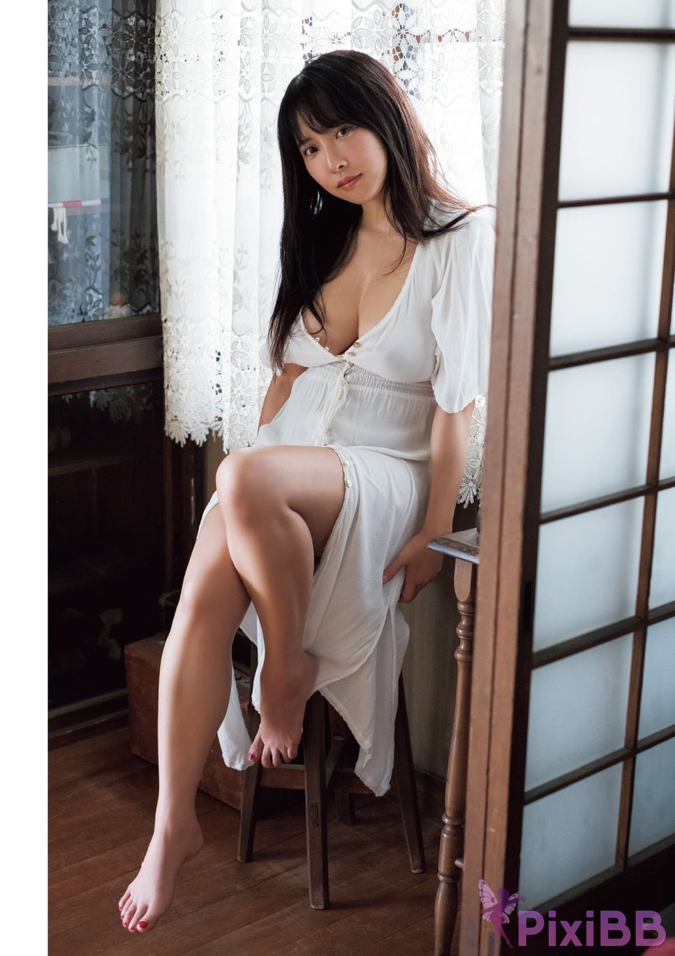 Japanese Idol Hotaru Kusakabe firefly photo collection red thread PixiBB.COM 013